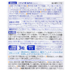 Ginkgo Biloba Alpha Tablet 10pcs Bundle Set