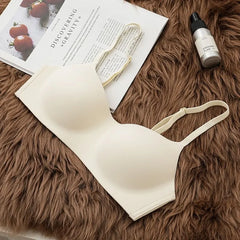 Plain Seamless Wireless Bra