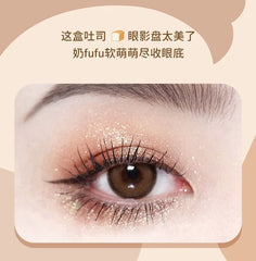 9 Colours Soft Toast Eyeshadow Palette - 3 Shades