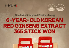 Korean Red Ginseng Extract 365 Stick Won 2pcs Bundle Set