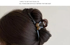 Acrylic Hair Claw Clips