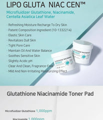 Glutathione Niacinamide Toner Pad