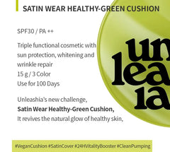 Satin Wear Healthy-Green Cushion Re-Feel Refill Only - 21 Colors