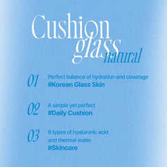 Cushion Glass Natural - 5 Colors