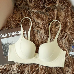 Seamless Pushup Plain Bra