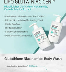 Glutathione Niacinamide Body 2 Types Sachet Set
