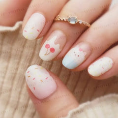 Purr Cafe Nails Art Stickers