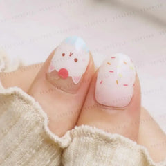 Purr Cafe Nails Art Stickers