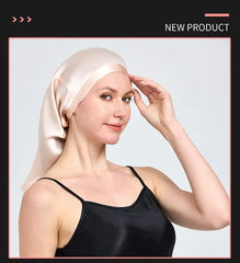 Silk Sleeping Bonnet Hat