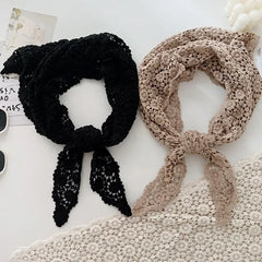 Plain Crochet Lace Shawl
