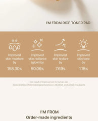 Rice Toner Pad 2pcs Bundle Set