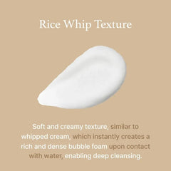 Rice Whip Facial Cleanser