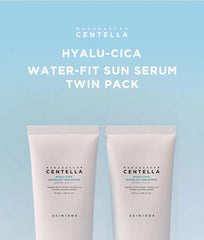 Madagascar Centella Hyalu-Cica Water-Fit Sun Serum Twin Pack