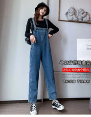 Maternity Washed Crop Jumper Jeans
