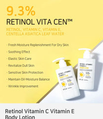 Retinol Vitamin C Vitamin E Body Lotion