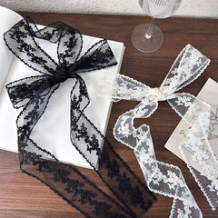 Lace Narrow Scarf