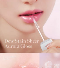 Dew Stain Sheer Lip Gloss - 10 Colors