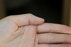S925 Sterling Silver String Bracelet