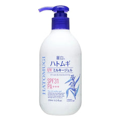 Reihaku Hatomugi The UV Milky Gel SPF 31 PA+++ 2pcs Bundle Set
