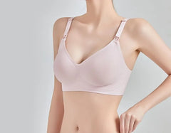 Maternity V-Neck Plain Bra