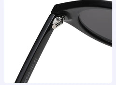 Translucent Oval Sunglasses