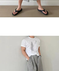 Drawstring-Waist Cotton Jorts