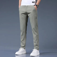 High Quick Dry Waist Slim Fit Pants