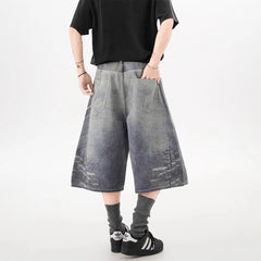 Mid Rise Washed Jorts