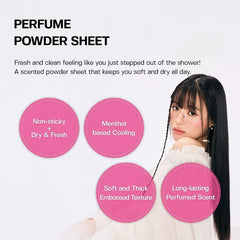 Perfume Powder Sheet - 4 Types