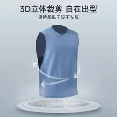 Crew Neck Plain Sport Tank Top