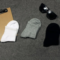 Plain Ribbed Socks