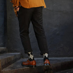 Argyle Print Socks