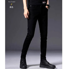 Mid Rise Plain Skinny Jeans