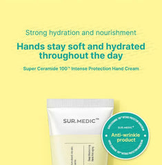 Surmedic Super Ceramide 100TM Intense Protection Hand Cream