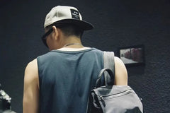 Round Neck Plain Tank Top