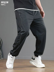 Drawstring Waist Tapered Jogger Pants