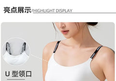 Spaghetti Strap Scoop Neck Sport Bra Top