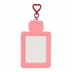 Hello Kitty / Charmmy Kitty Leopard Pattern PVC Photo Card Holder Bag Charm