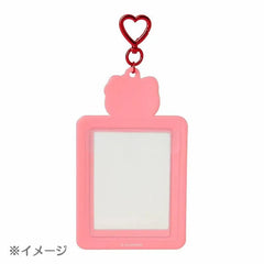 Cinnamoroll / BAD BADTZ-MARU Leopard Pattern PVC Photo Card Holder Bag Charm