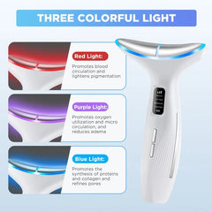 USB Rechargeable Microcurrent Light Therapy Face Massager