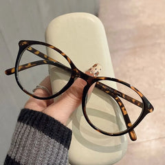 Round Plastic Eyeglasses Frame
