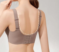 [90B - 110E] Plus Size Plain Seamless Wireless Bra