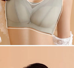 [90B - 105E] Plus Size Plain Seamless Bra