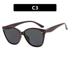 Cat Eye Plastic Sunglasses