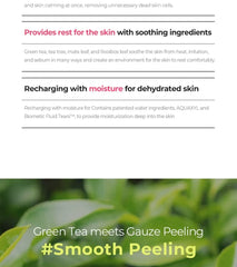 Dermalogy Green Tea Moist PHA Gauze Peeling Sachet