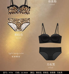 Strapless Half-Cup Bra / Panties / Set