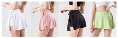 Plain Slit Tennis Skort