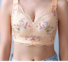 [90B - 120E] Plus Size Lace Bra Top