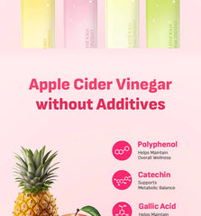 LIVELING Apple Cider Vinegar Stick Jelly - 2 Types 2pcs Bundle Set
