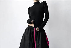 Drawstring Waist Striped Baggy Pants (Various Designs)